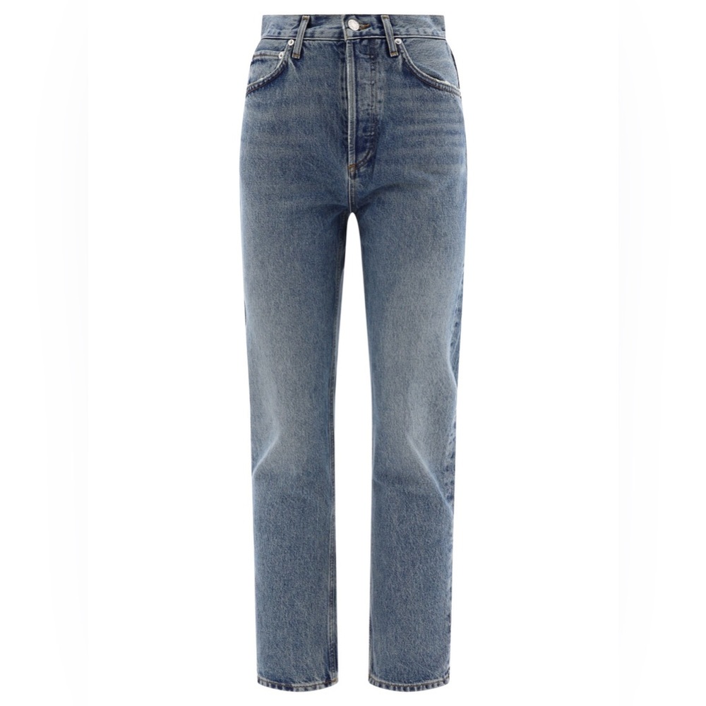 Agolde 90’s Pinch Waist High Rise Straight in Navigate
